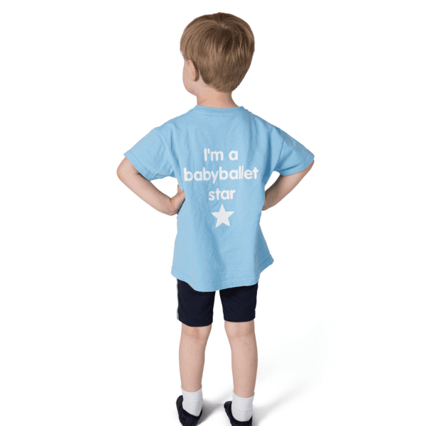 Boys babyballet Blue Logo T-Shirt