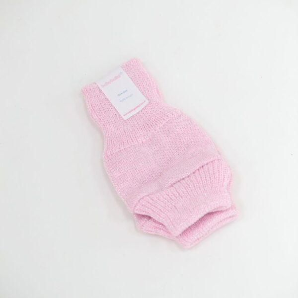 Sparkly Pink Ankle Warmers babyballet